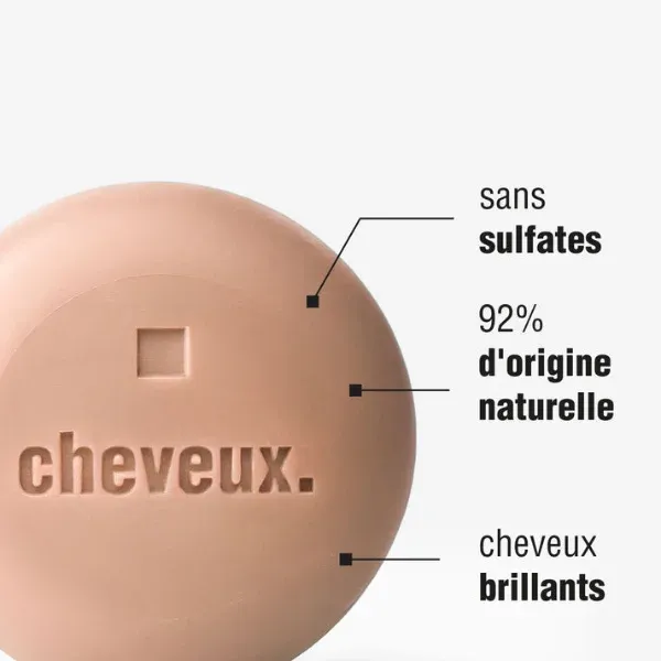 La marque en moins - Shampoing solide Fleurs Blanches