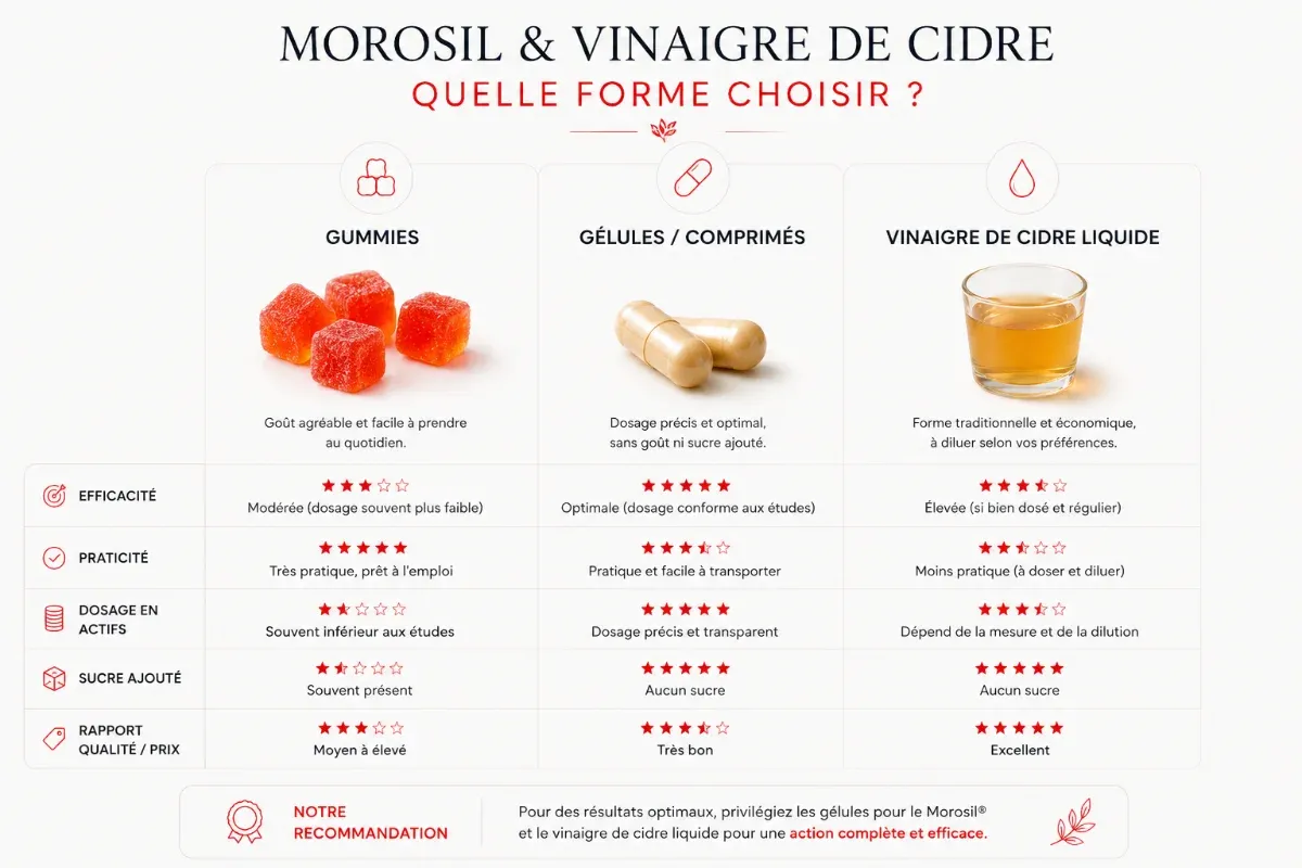 Les formes de morosil
