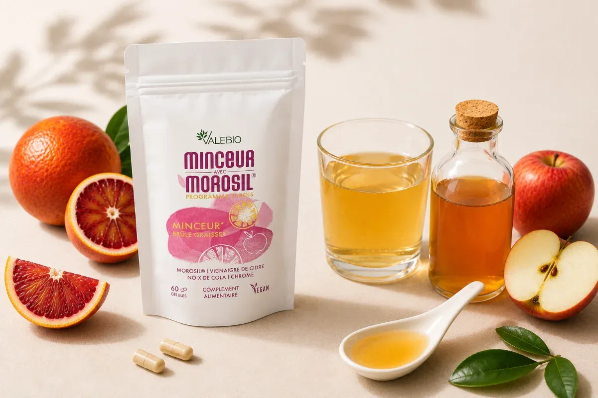 Morosil et vinaigre de cidre : le duo minceur décrypté par la science