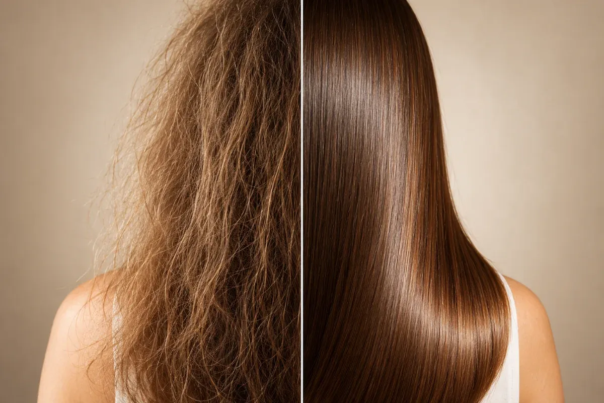 Cheveux comme de la paille : comment les réparer durablement