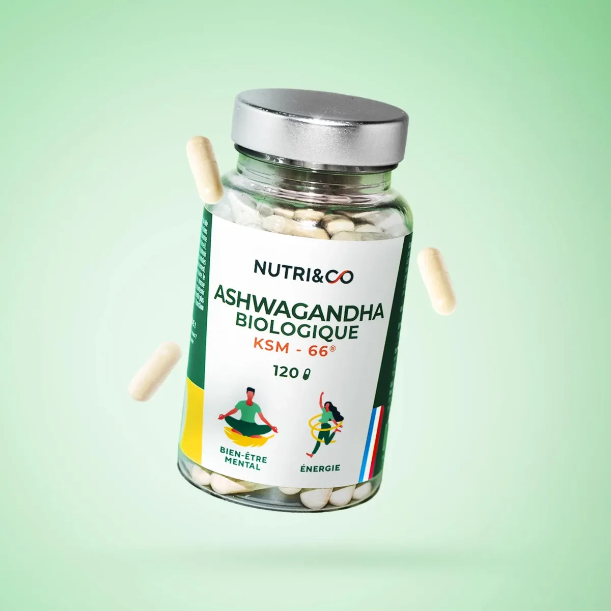 Ashwagandha Bio KSM-66® 600 mg - Nutri&Co