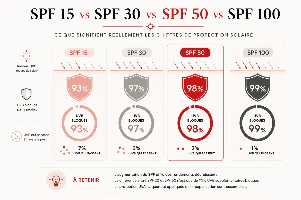 Les différences entre les SPF