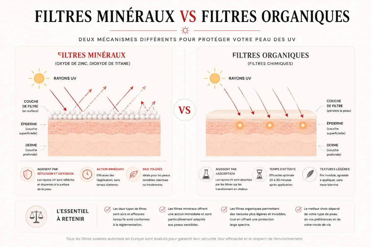 Les filtres minéraux vs organiques