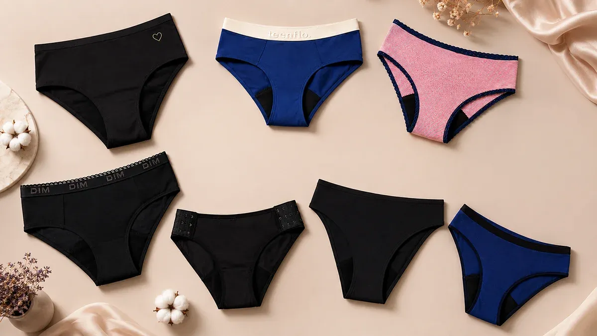Quelle culotte menstruelle choisir pour une ado ? Mon top 10