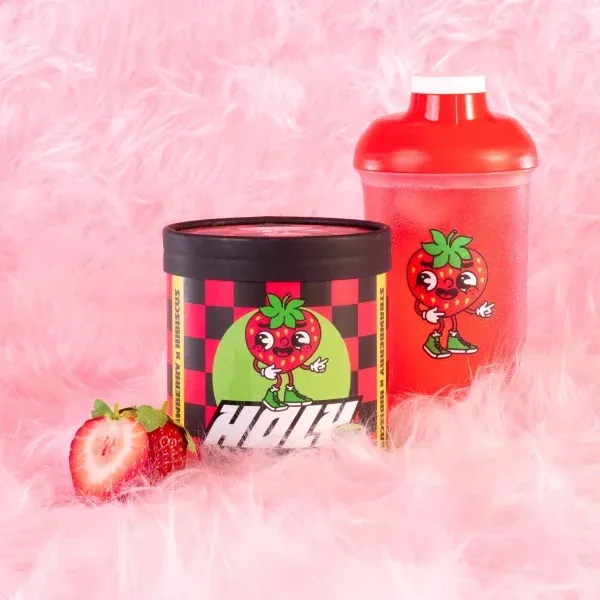 Pot et shaker HOLY Iced Tea fraise hibiscus