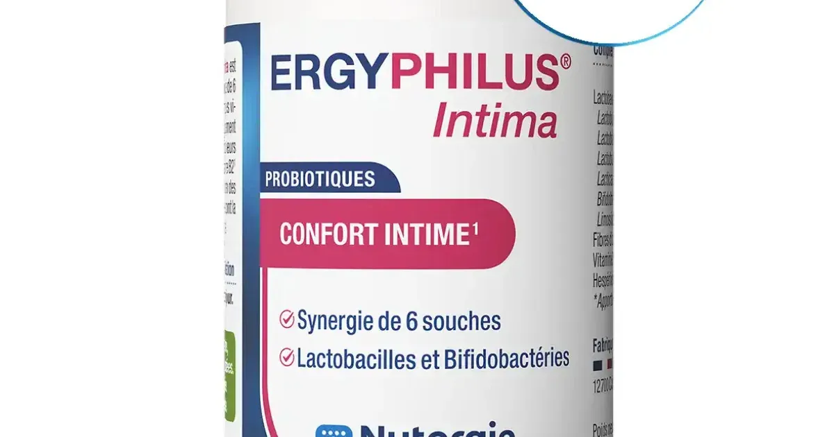 Ergyphilus Intima - Nutergia - probiotique flore intime