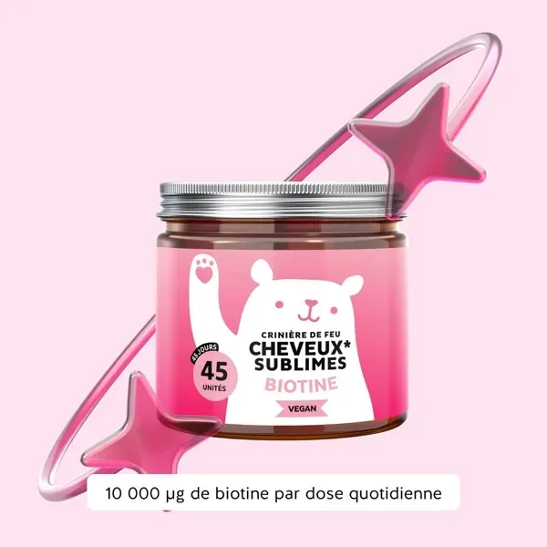 Gummies cheveux Bears with Benefits Cheveux Biotine