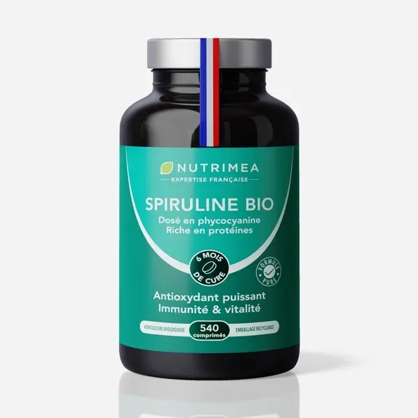 Spiruline bio Nutrimea
