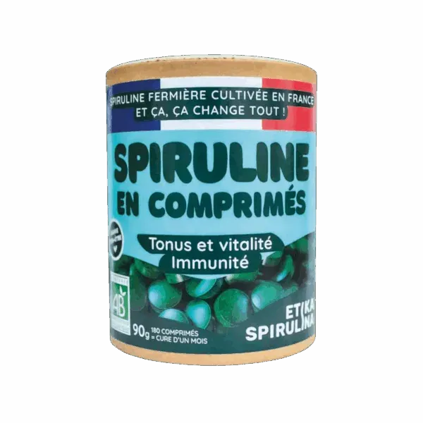Spiruline comprimés bio Etika Spirulina
