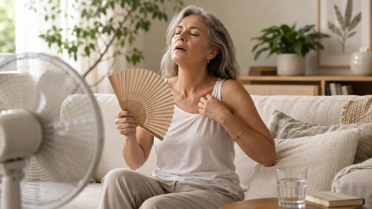 Bouffée de chaleur ménopause : causes et solutions