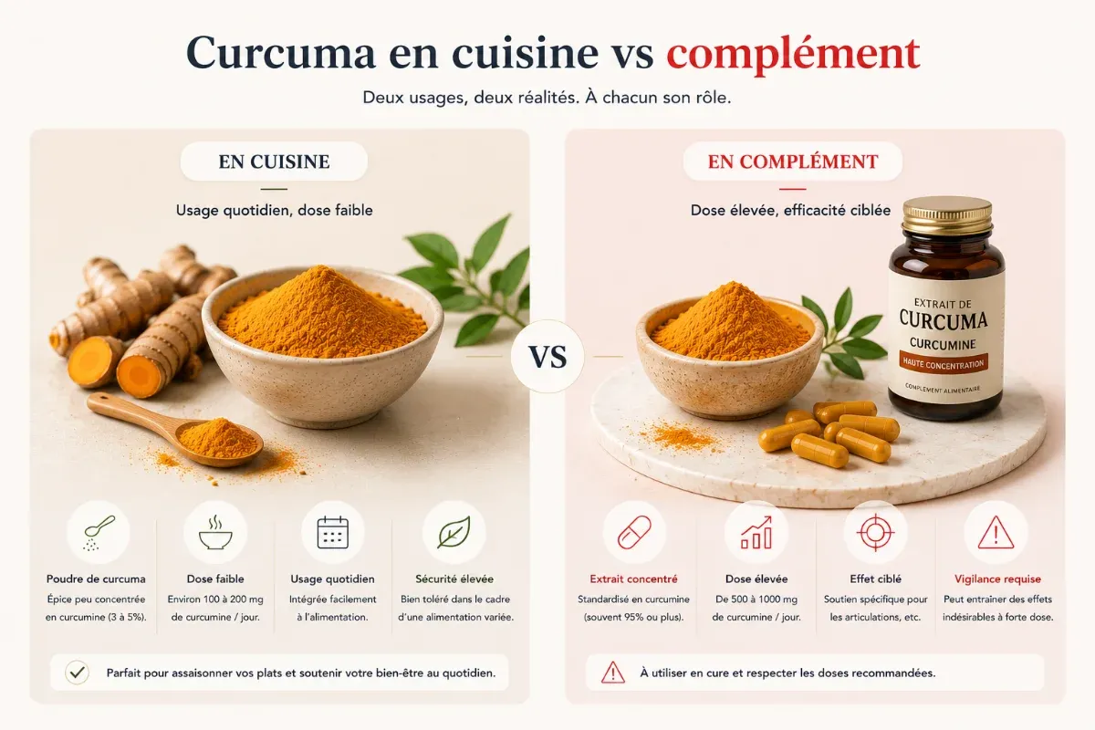 Différentes façons de consommer le curcuma au quotidien