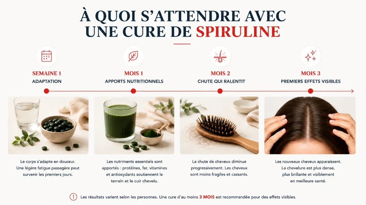 Choisir une spiruline de qualité tracée pour les cheveux