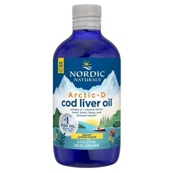 Arctic-D Cod Liver Oil - Nordic Naturals