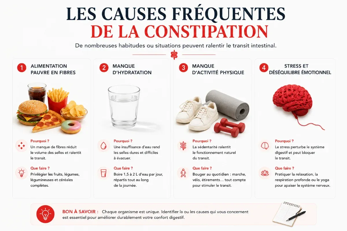 Fruits efficaces contre la constipation comme le kiwi et le pruneau