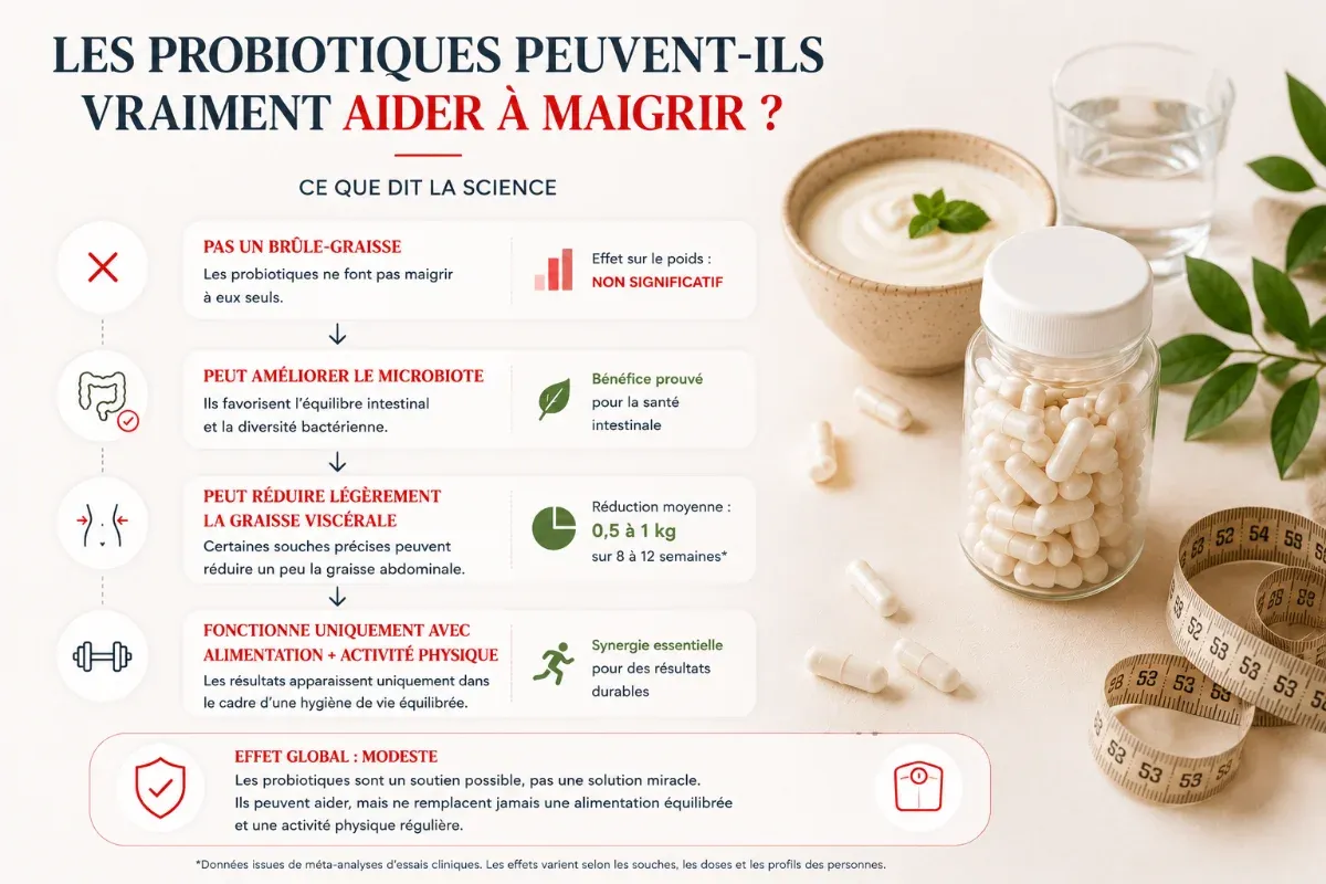 Lien entre le microbiote intestinal et le poids