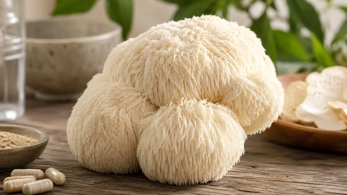 Lions mane en complément alimentaire naturel