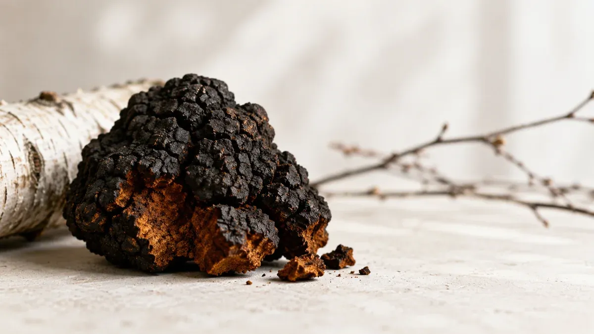 Chaga en complément alimentaire naturel