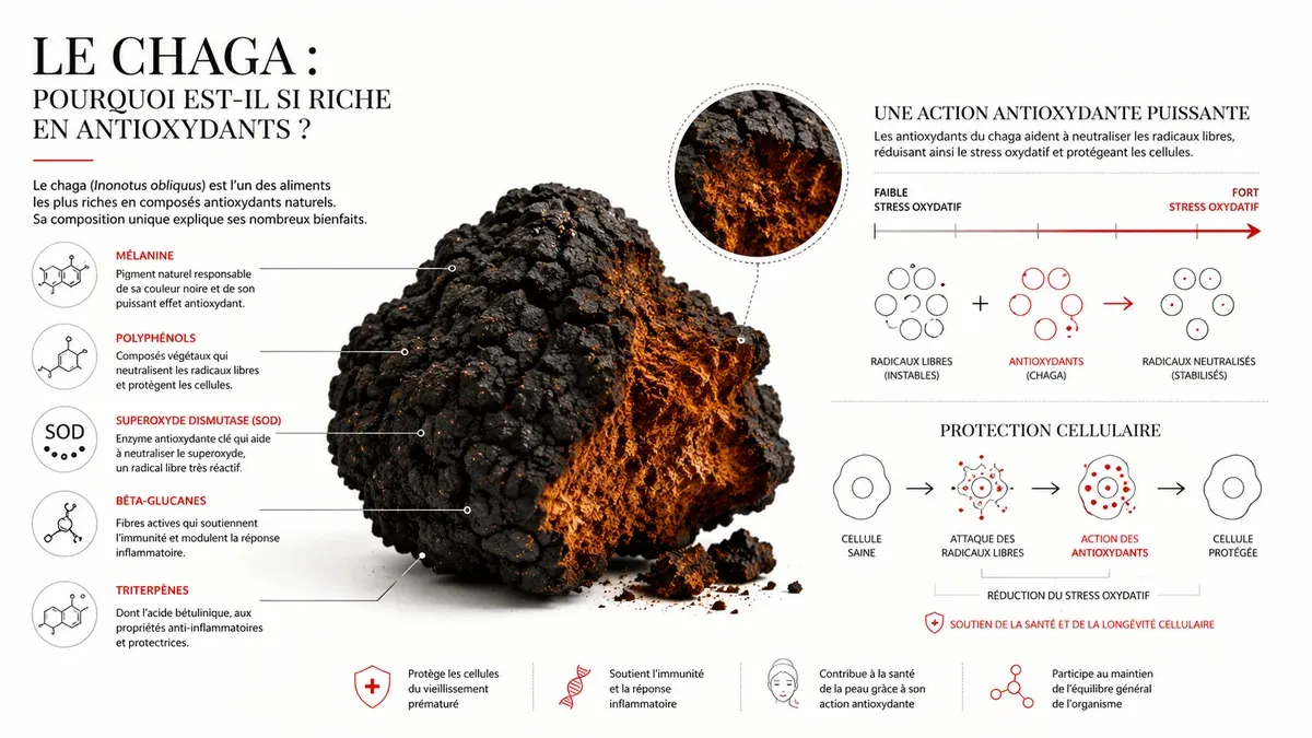 Infographie : Chaga et immunité