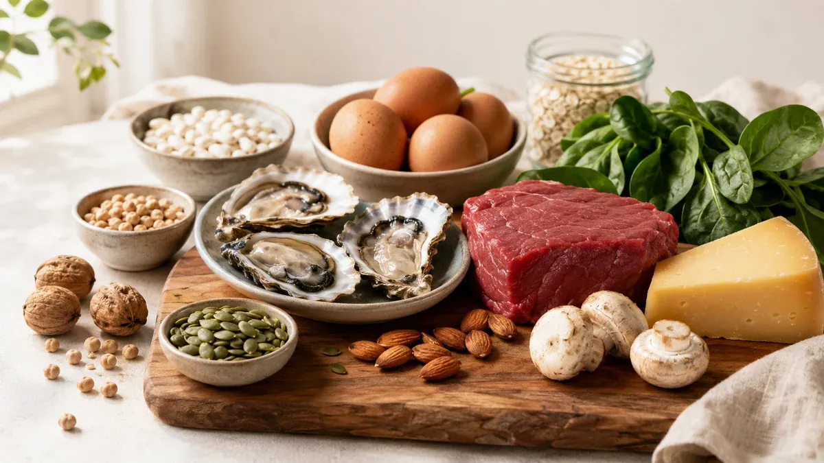 Carence en zinc symptomes en complément alimentaire naturel