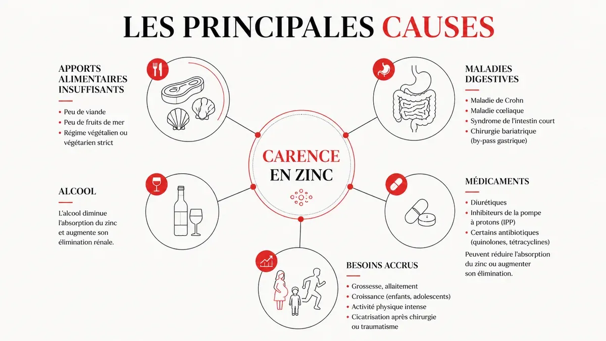 Infographie : Qui est le plus à risque de carence