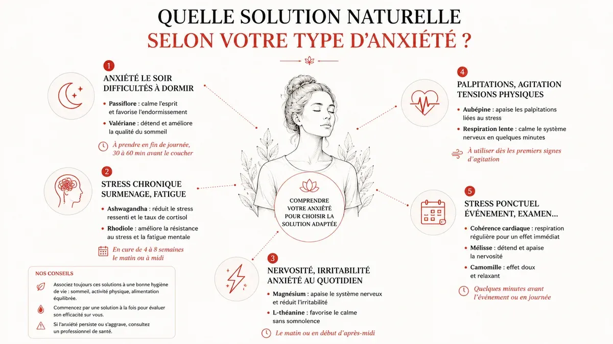 Infographie : Les solutions naturelles sans complément