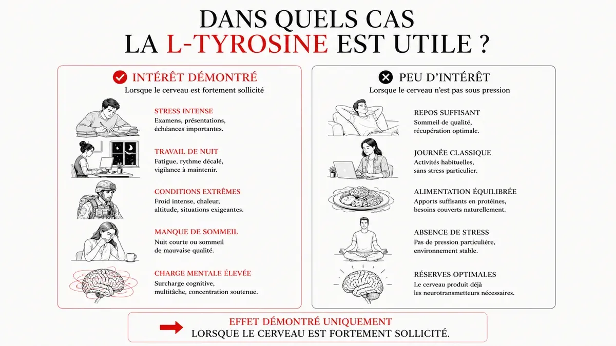 Infographie : Dans quels aliments trouve-t-on la tyrosine