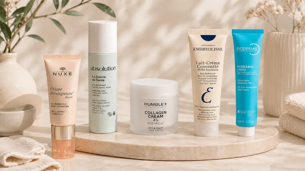 Meilleure crème hydratante visage : mon comparatif de 10 crèmes
