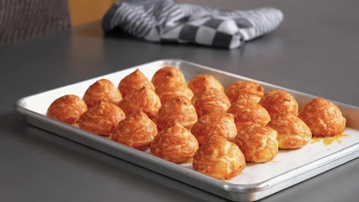Gougères au comté