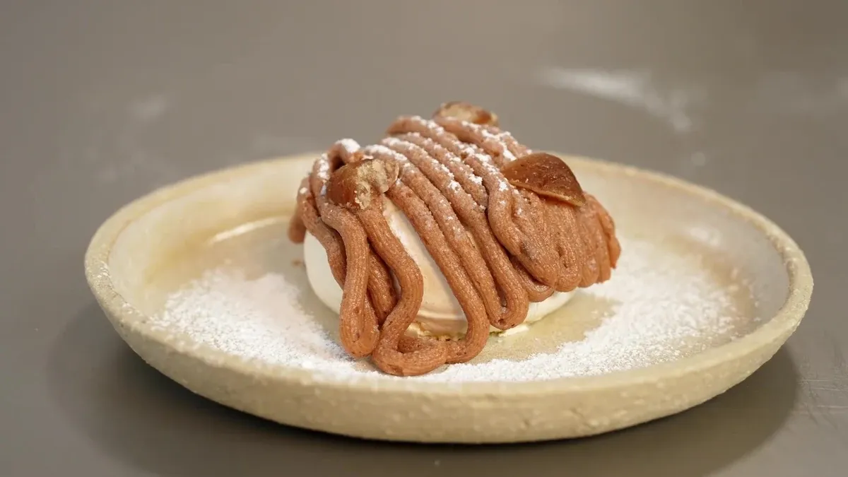 Mont-Blanc, meringue et marrons
