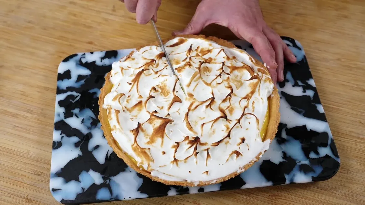 Tarte au citron meringuée