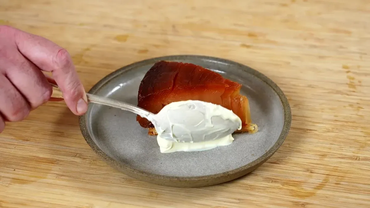 Tatin spirale de pommes de William Lamagnère