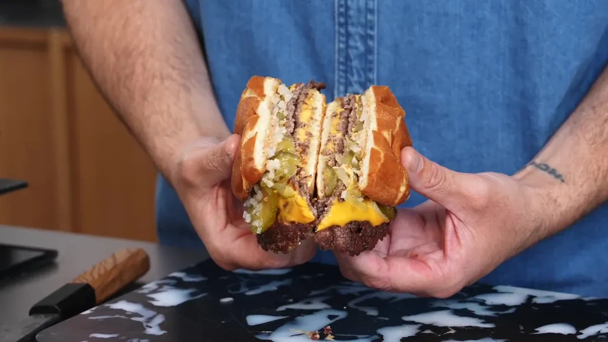 Smashburger spécial au plat de côte