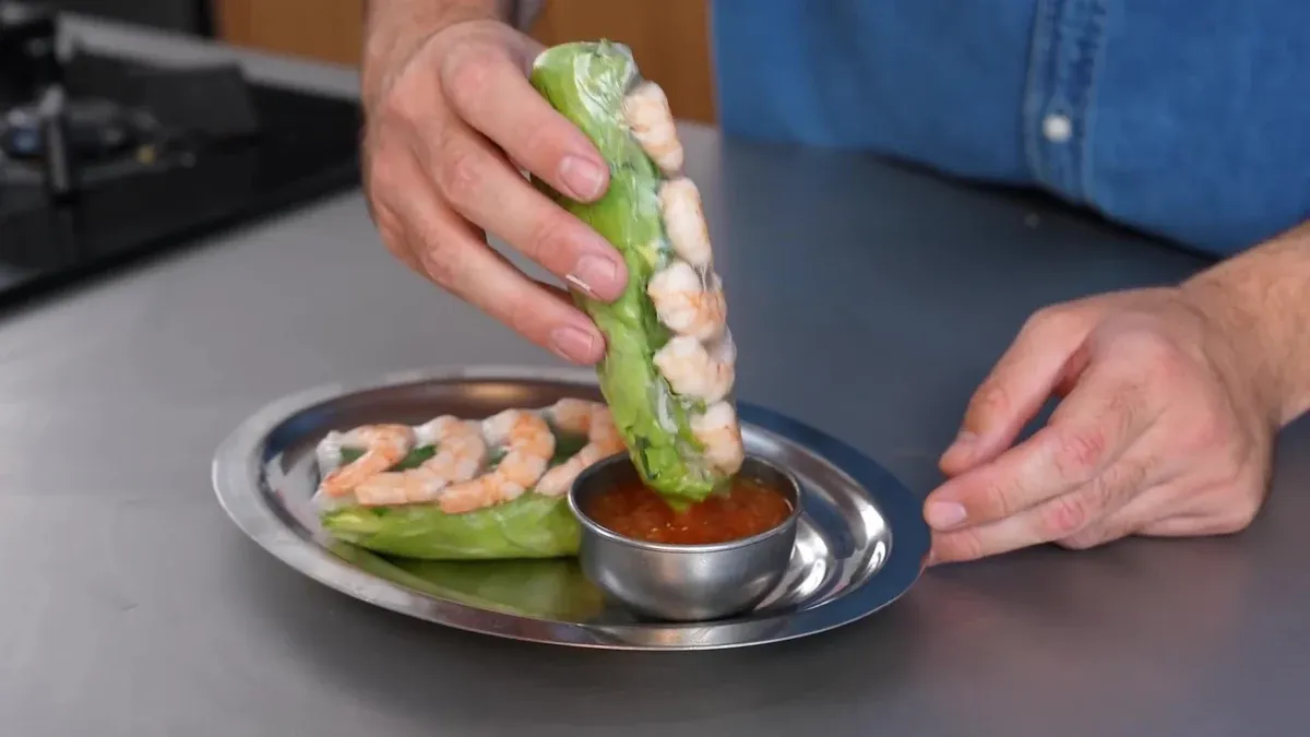 Rouleaux de printemps aux crevettes
