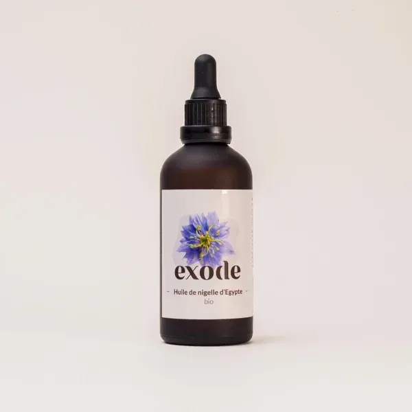 Huile de Nigelle Bio - Exode Naturel