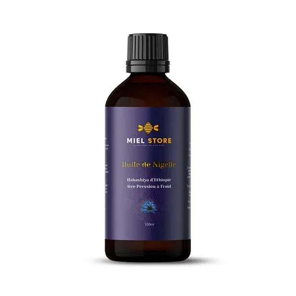 Huile de Nigelle d'Éthiopie Habachia - Miel-Store