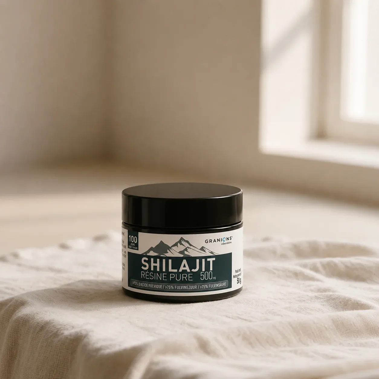 J'ai testé le Shilajit pur de Granions pendant 6 semaines