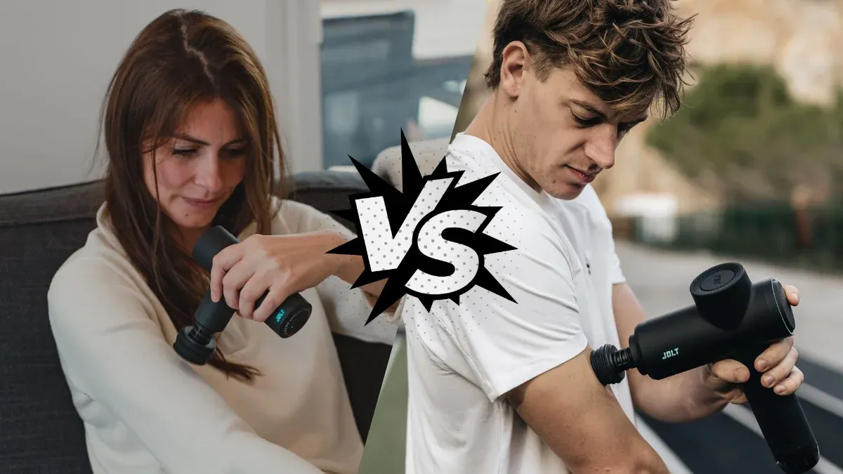 Jolt Bolt+ ou Jolt Mini : quel pistolet de massage choisir ?