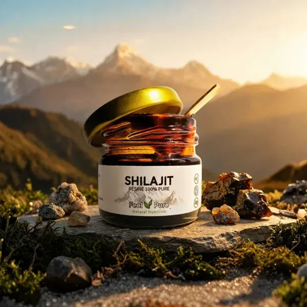 Résine de Shilajit 100 % pure - Feel Pure