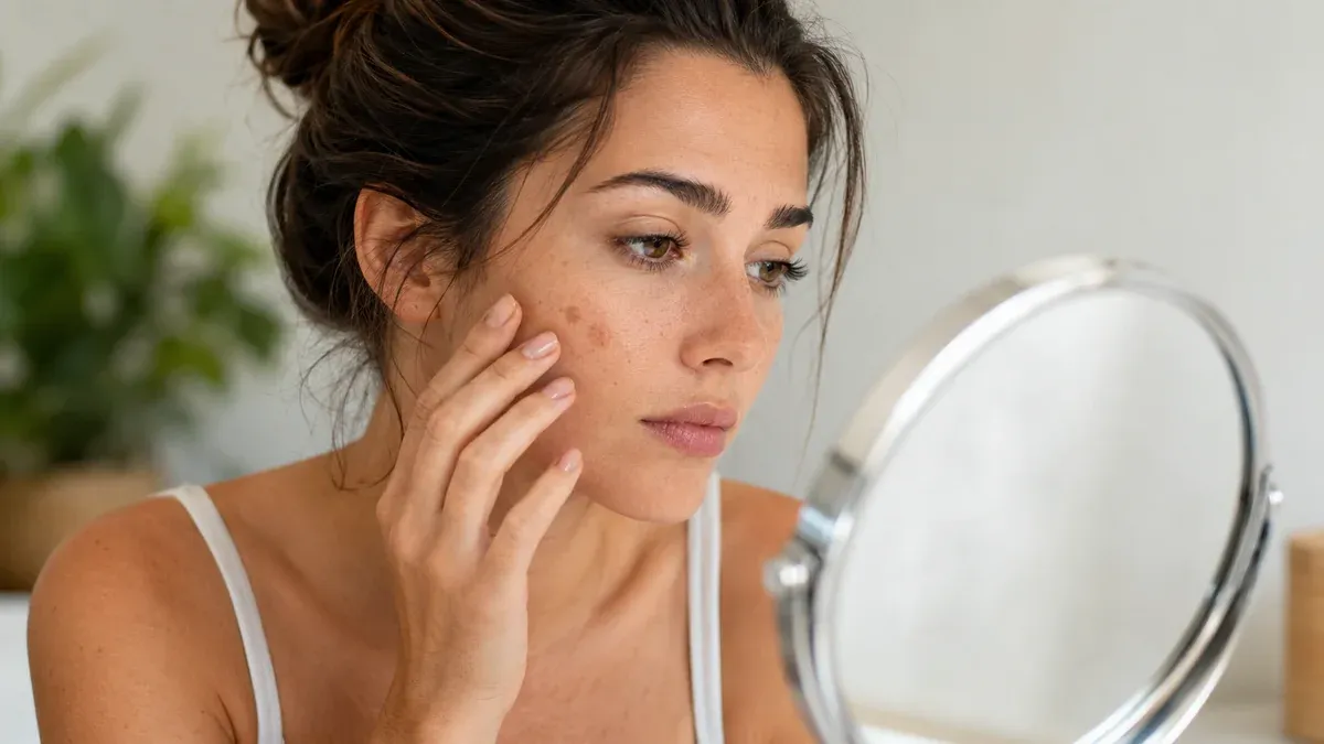Tache sur la peau en complément alimentaire naturel