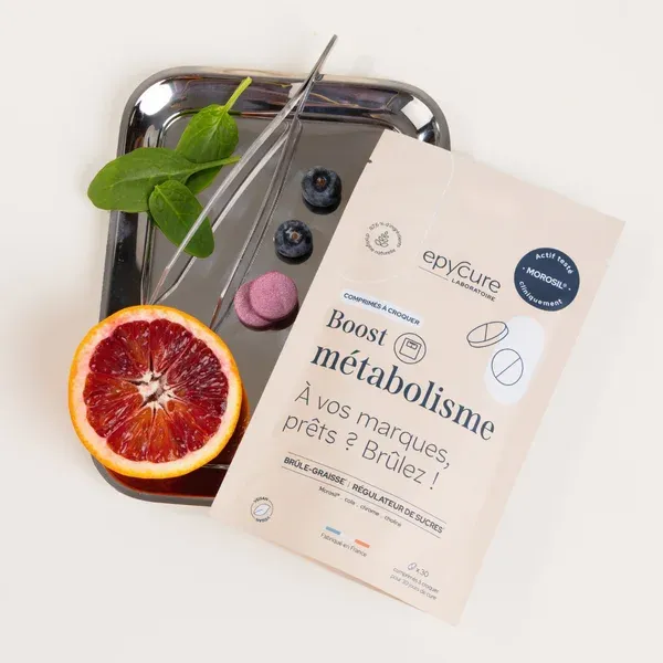 Boîte de comprimés Boost métabolisme Epycure