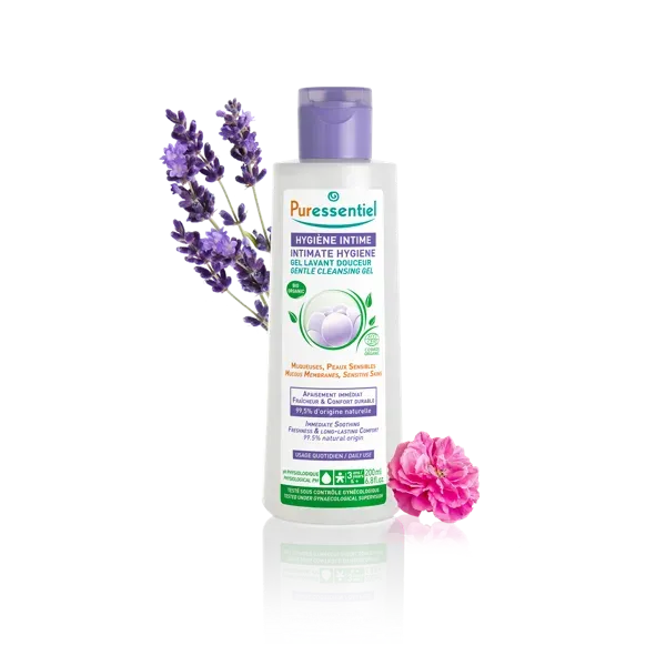 Gel lavant douceur hygiène intime bio Puressentiel