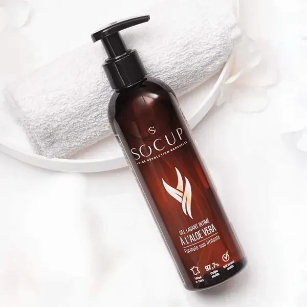 Gel lavant intime à l'aloe vera So'Cup, 250 ml