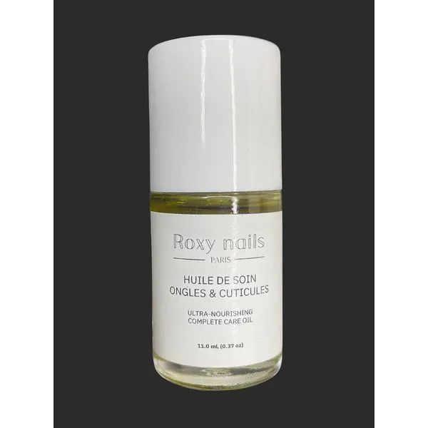 Flacon d huile de soin ongles et cuticules Roxy Nails Paris