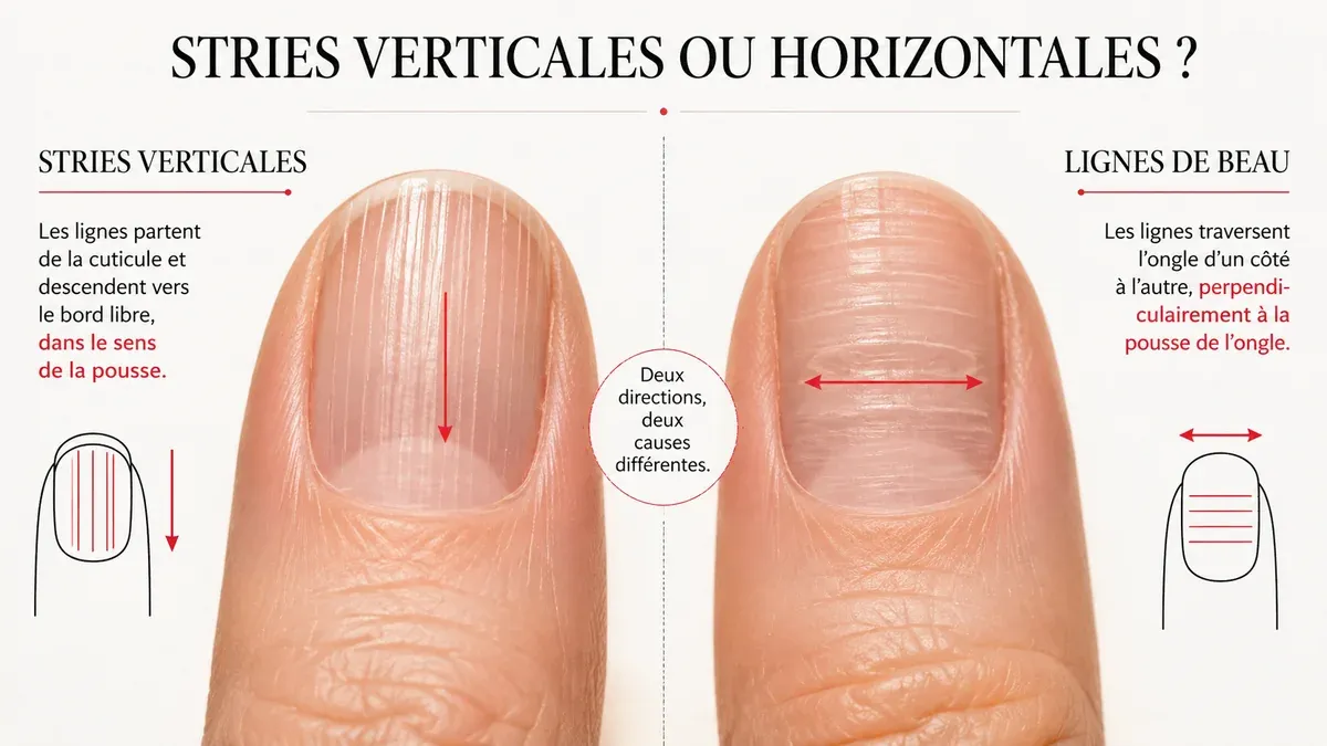 Infographie : Stries verticales ou horizontales, la différence qui compte