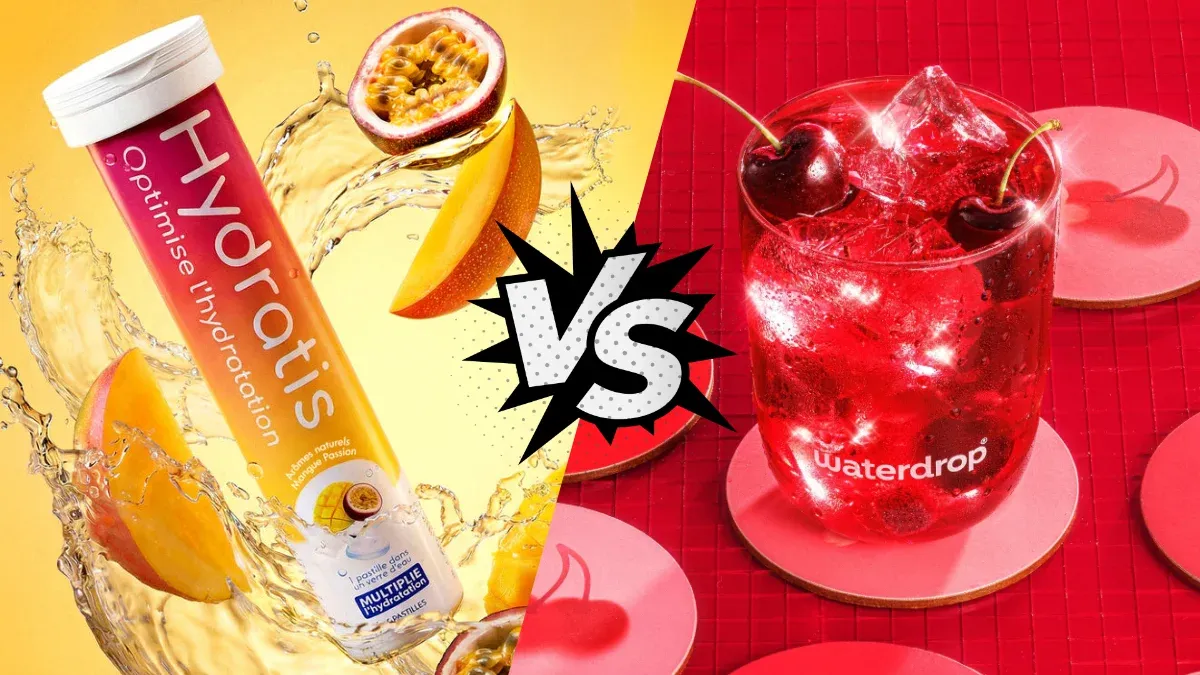 Hydratis ou Waterdrop : quelle boisson d'hydratation choisir ?