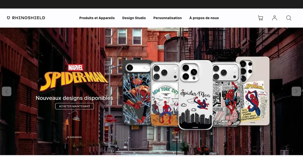 Design Studio Rhinoshield, personnalisation de coque