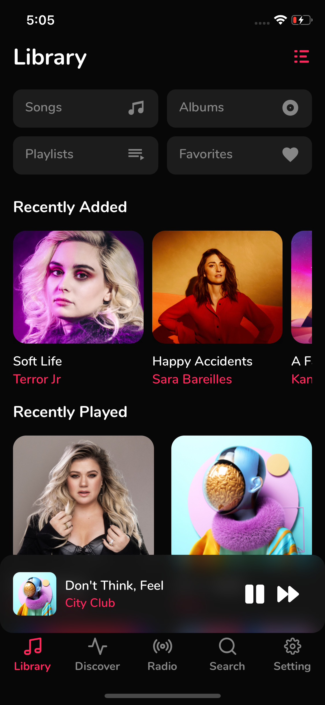Sameang Music React Native Template - 1