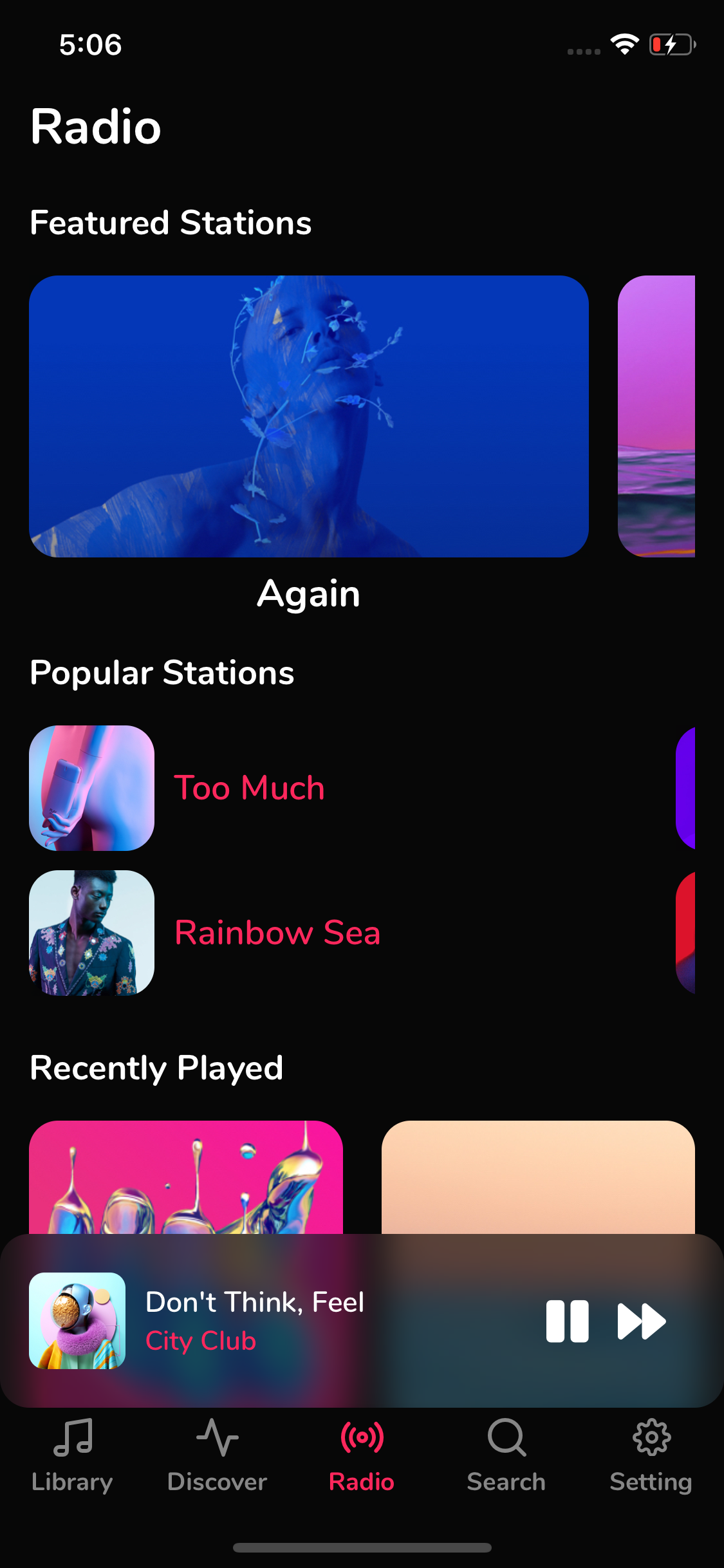 Sameang Music React Native Template - 10