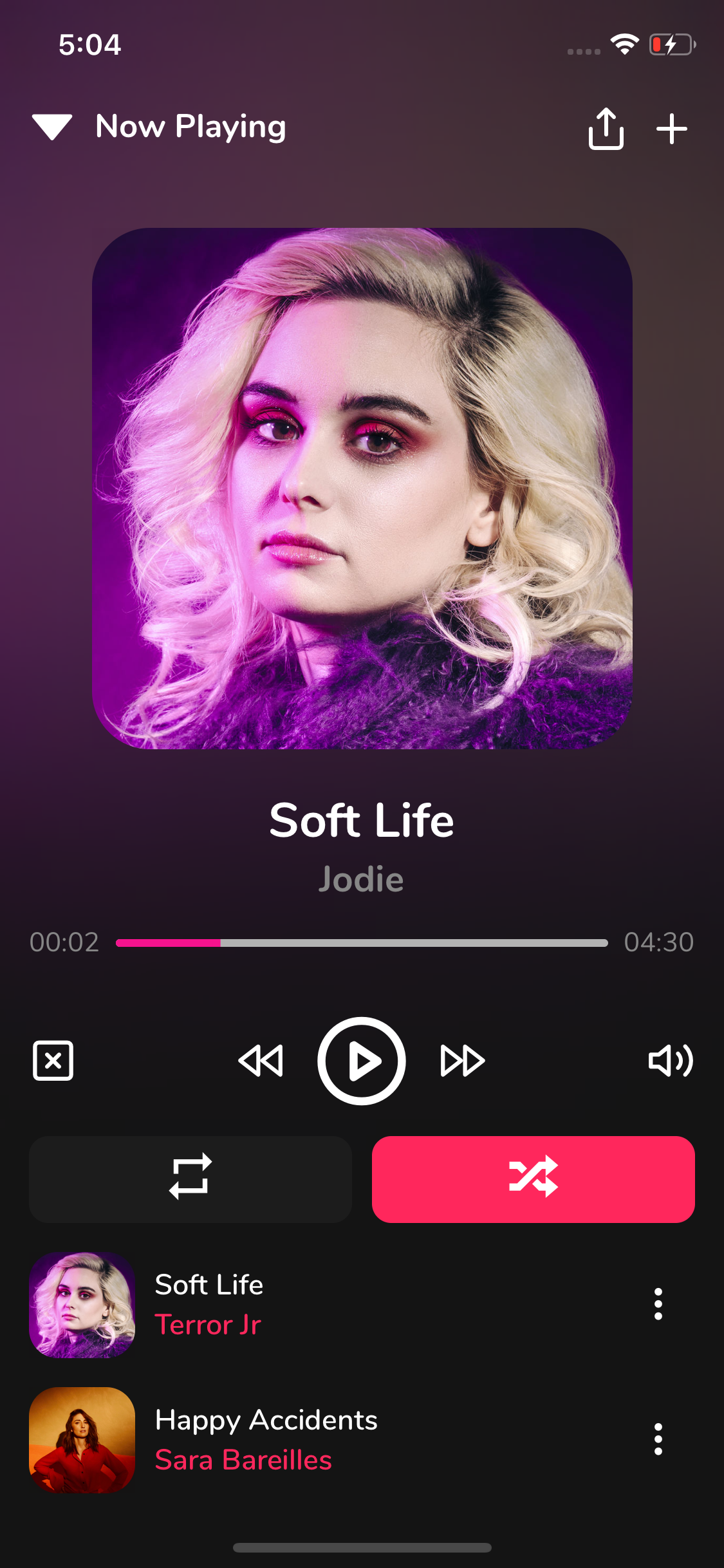 Sameang Music React Native Template - 5