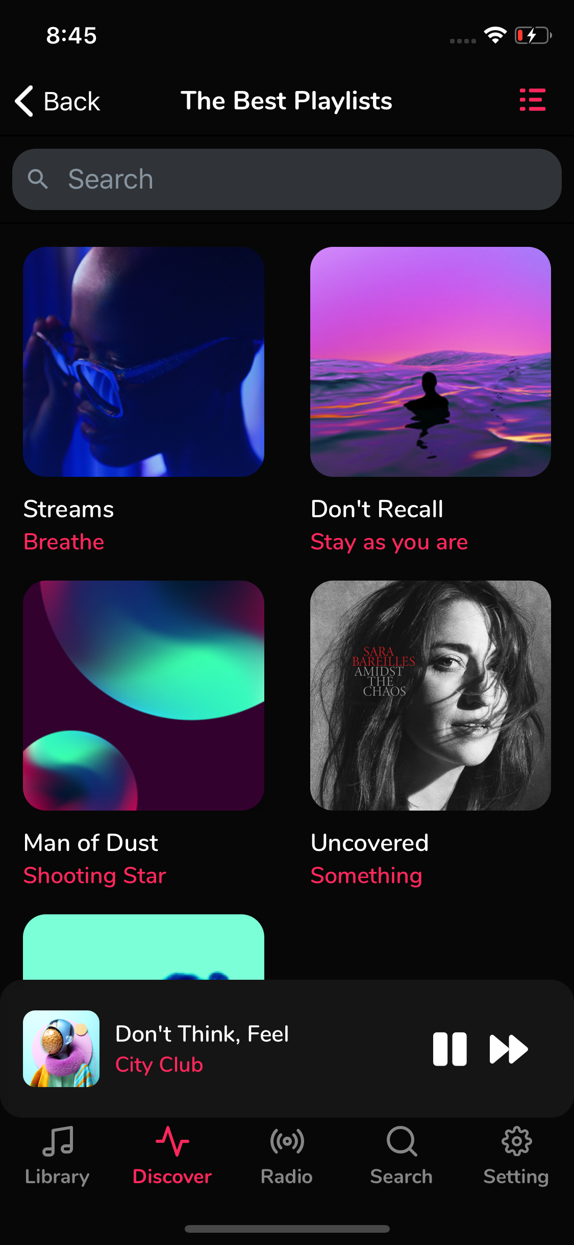 Sameang Music React Native Template - 11